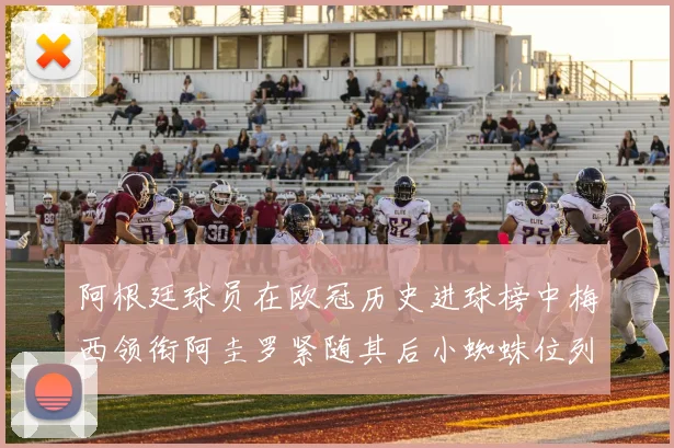 阿根廷球员在欧冠历史进球榜中梅西领衔阿圭罗紧随其后小蜘蛛位列第七