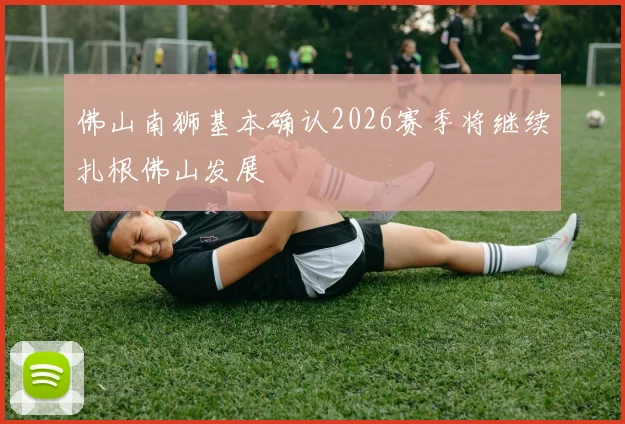 佛山南狮基本确认2026赛季将继续扎根佛山发展